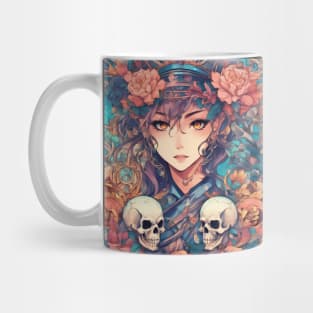 Hot Skull and Anime Boy Mug